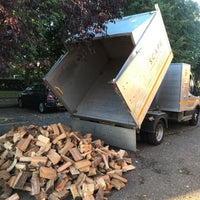 Loose load Air dried firewood