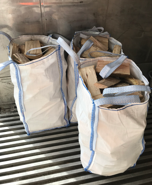 3 Kiln Dried Firewood Barrow Bags