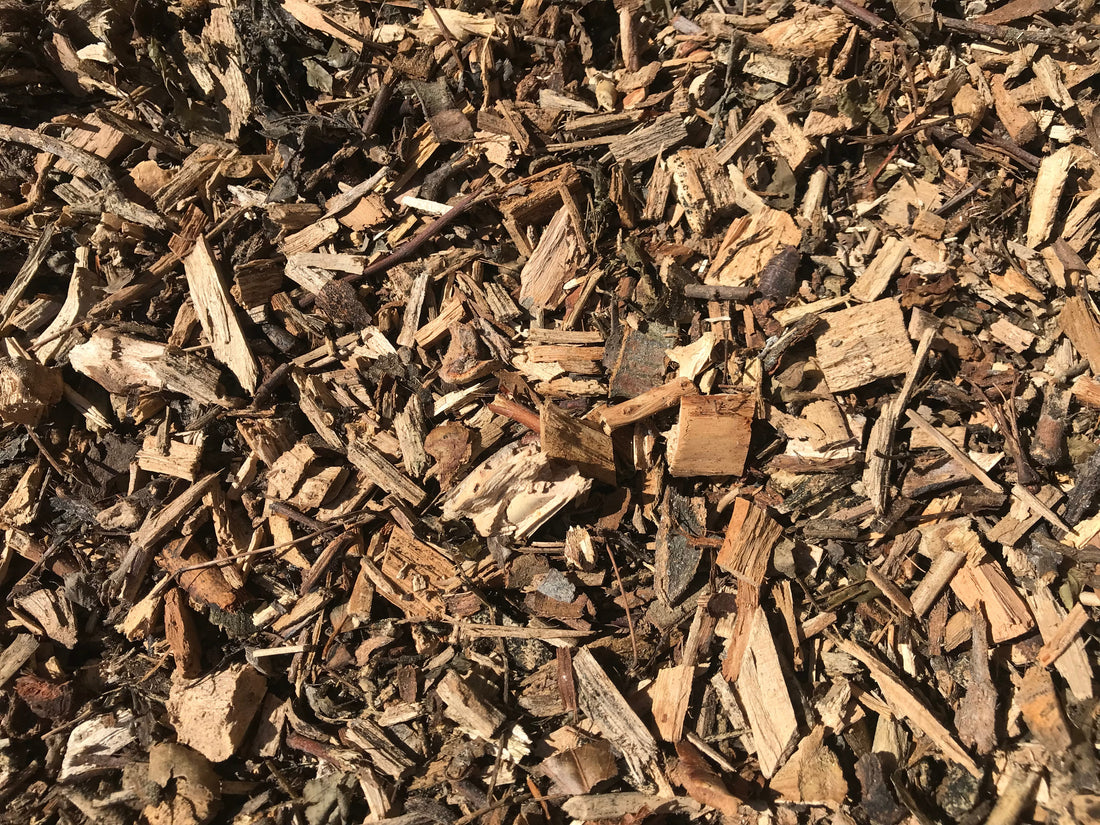 Barrow bags hardwood woodchip