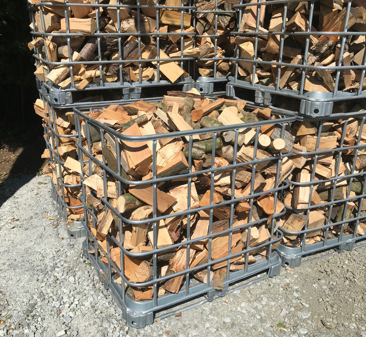 Loose load Air dried firewood